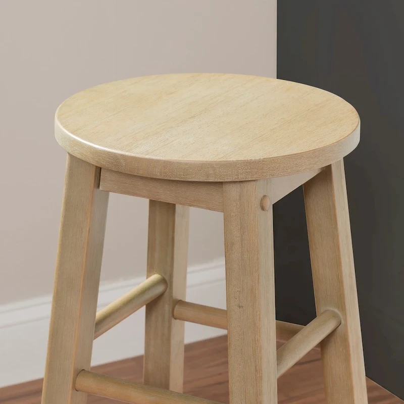 Basic Stationary Backless Bar Stool