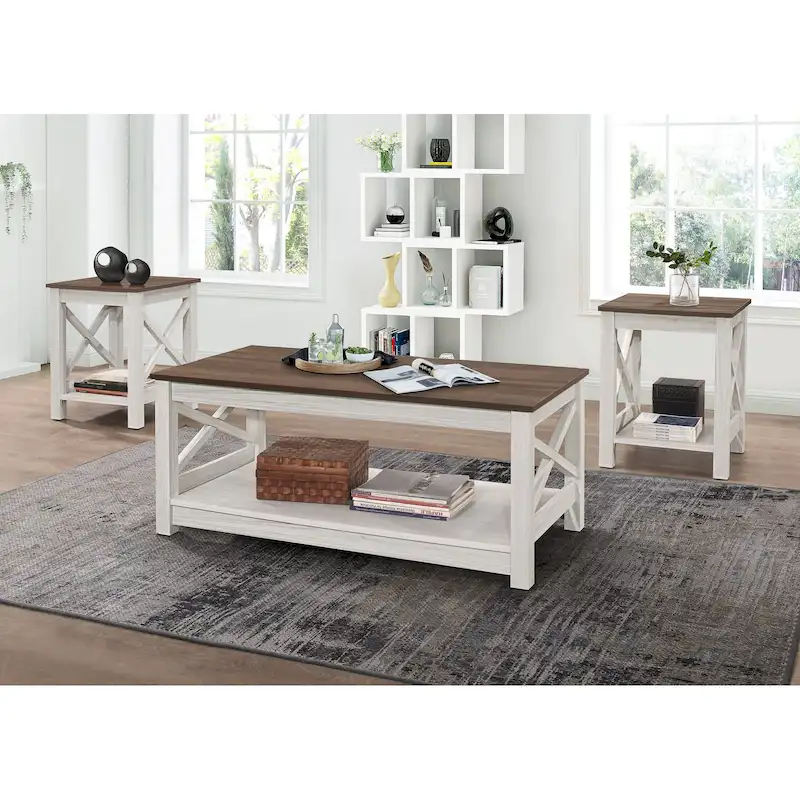Wayne 3 pieces Coffee Table Set