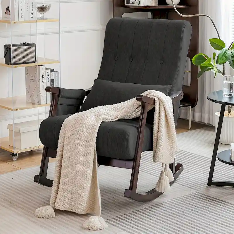 Solid Wood Rocking Chair