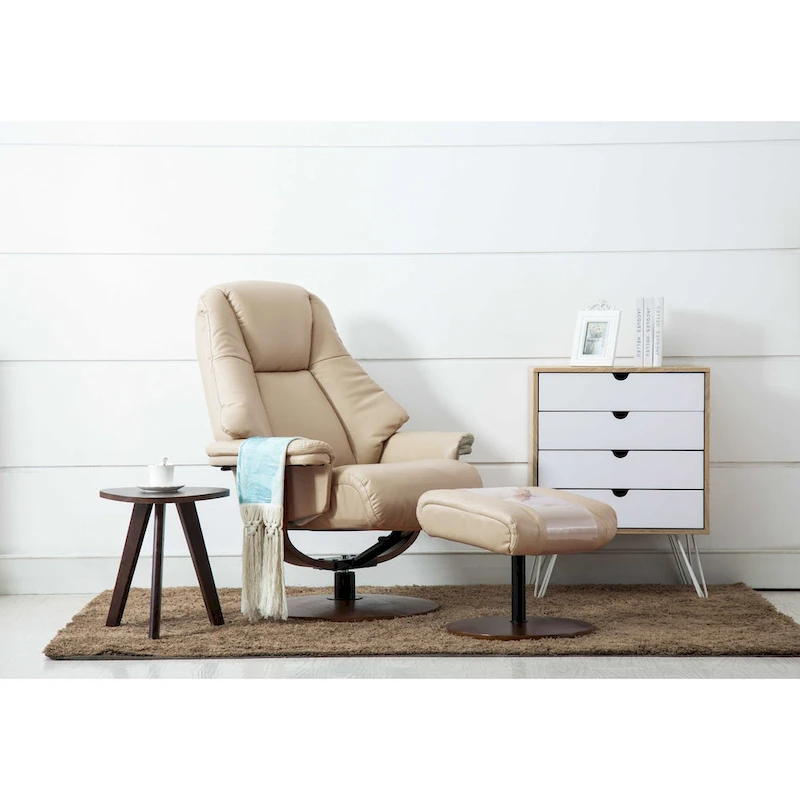 Recliner with Ottoman