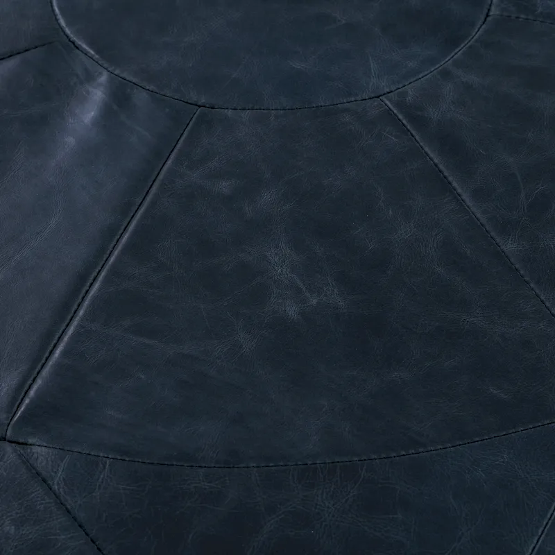 Poly & Bark Gio Ottoman - Full Grain Genuine Italian Leather