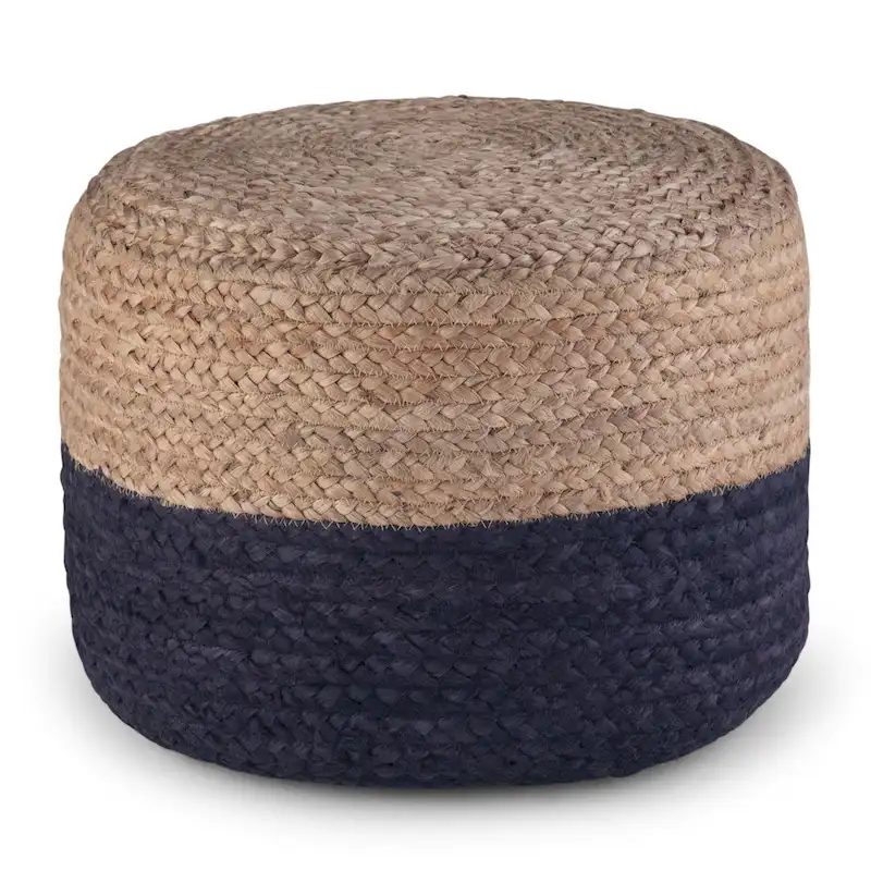 WYNDENHALL Maron Round Pouf