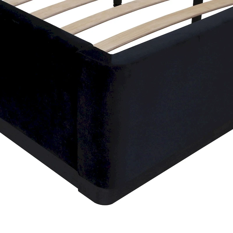 Marlow Velvet Upholstered King Bed