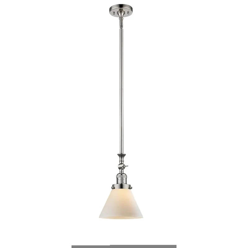 Innovations Lighting Large Cone 8  Wide Adjustable Mini Pendant