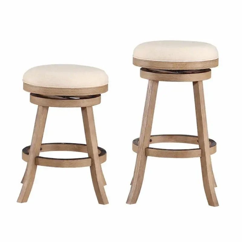 Fenton Swivel Backless Stool
