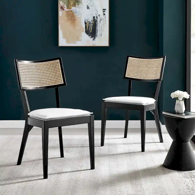 Caledonia Wood Dining Chair Set of 2