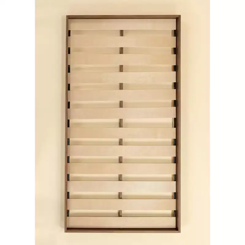 Coco Village - Wooden Bed Frame - Walnut