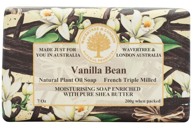 Wavertree & London Soap Vanilla Bean 200g