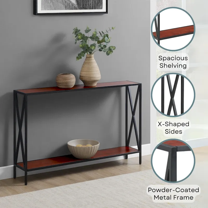 Convenience Concepts Tucson Console Table with Shelf