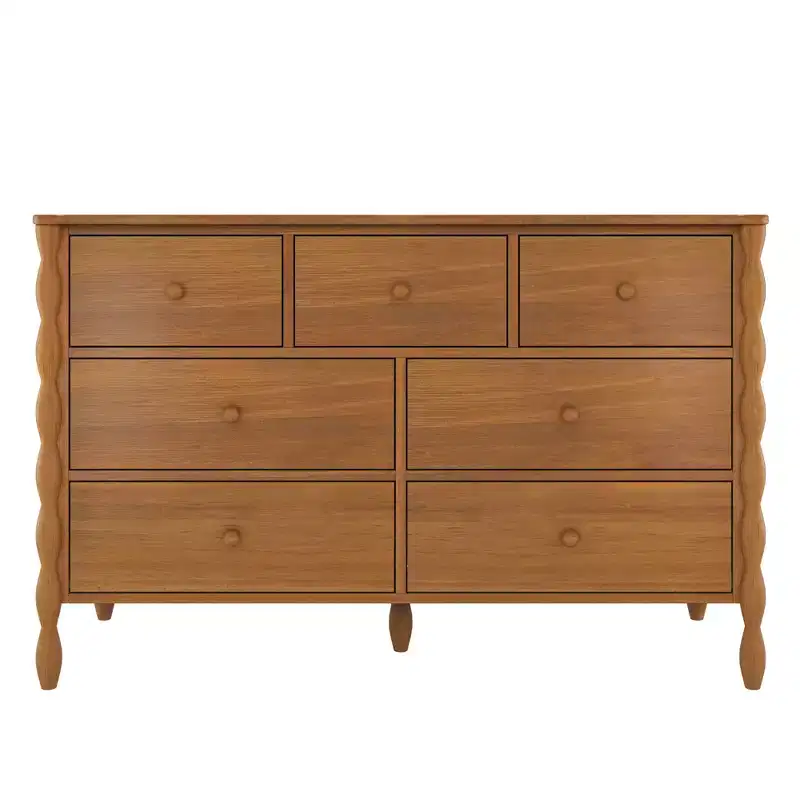 Jenny Lind 3 over 4 Drawer Dresser