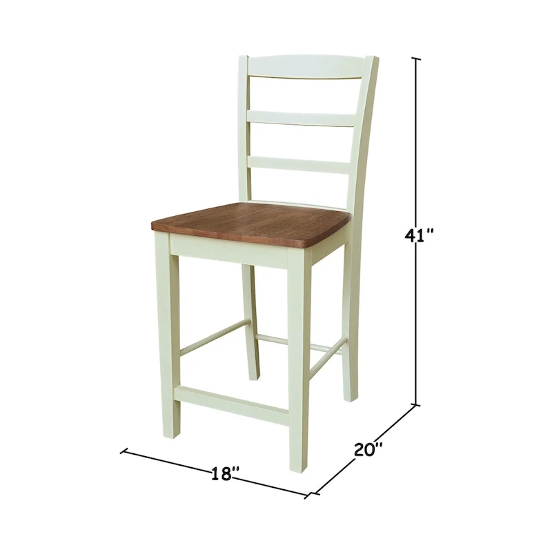 Madrid Solid Wood Stool