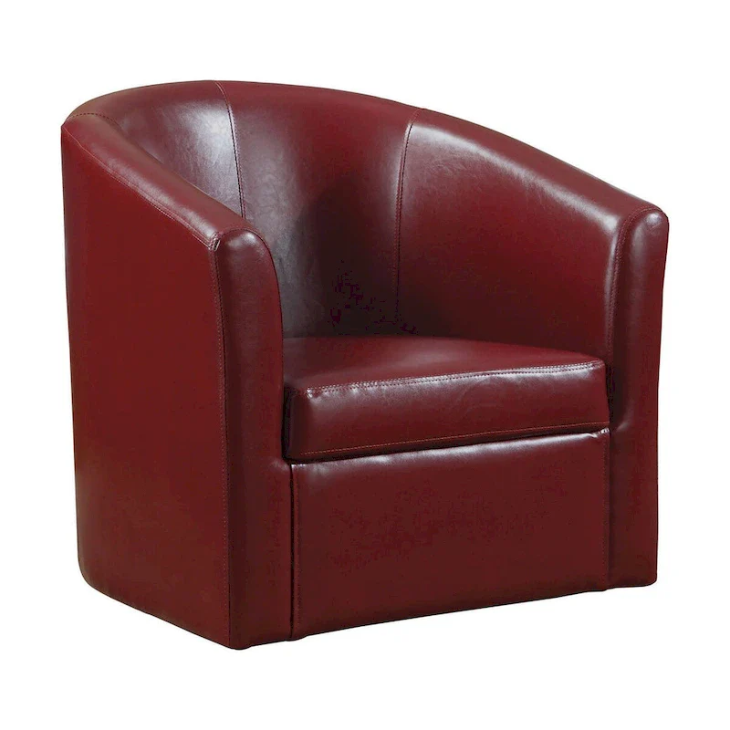 Compact Accent Chair - Red