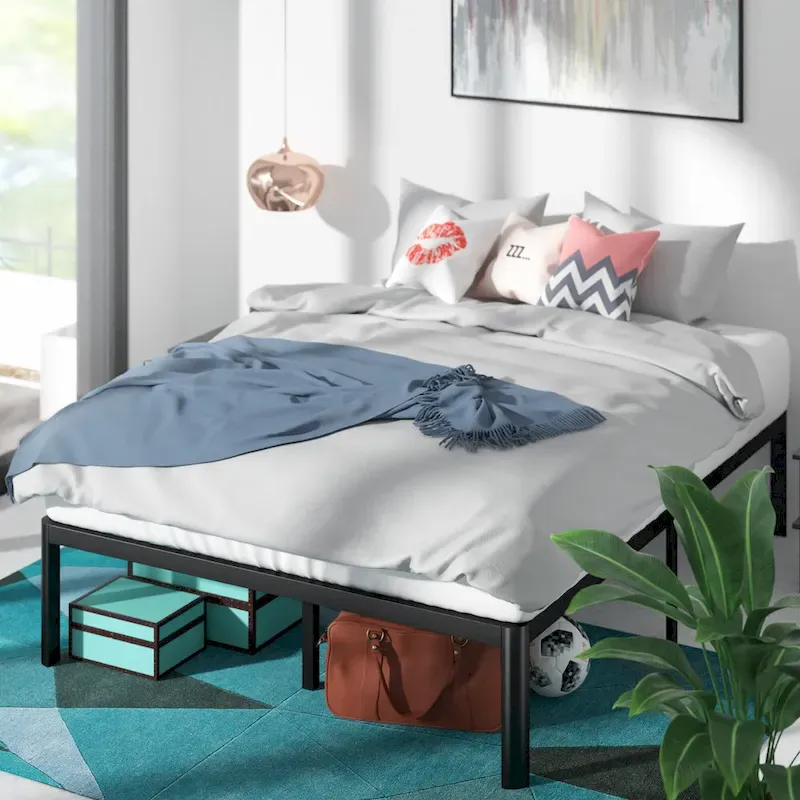 Priage by Zinus 16 Inch Metal Platform Bed