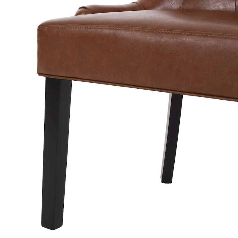 Cheney Tufted Dining Chairs (Set of 6) by Christopher Knight Home