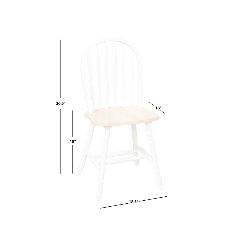 Simple Living Carolina 7-piece Farmhouse Solid Wood Dining Set with Leaf