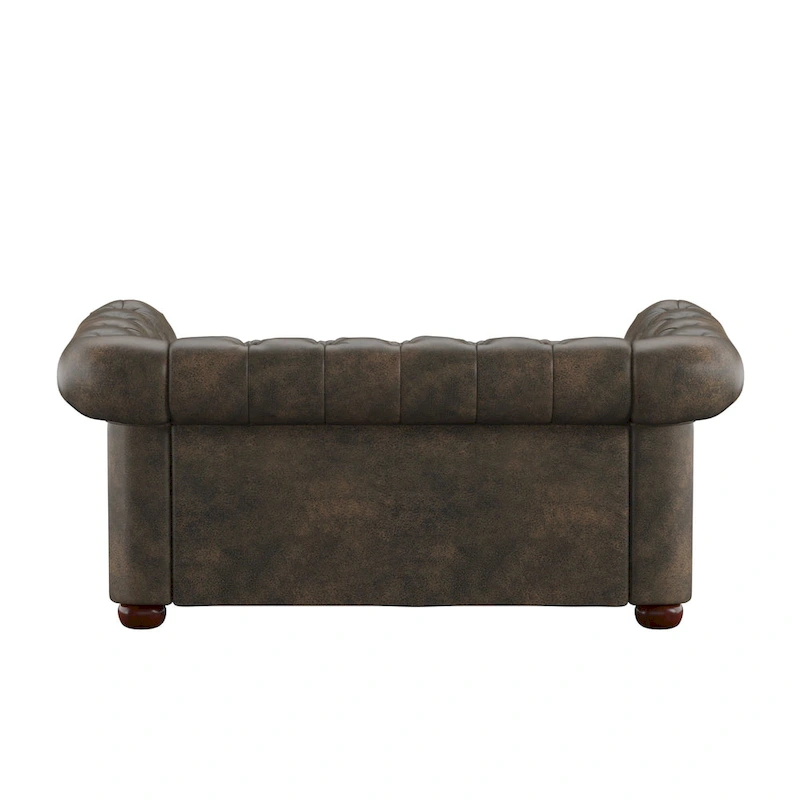 Knightsbridge Tufted Chesterfield Loveseat by iNSPIRE Q Artisan
