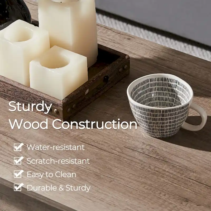 Yaheetech 47.5 Lift Top Coffee Table, Hidden Compartment/ Open Shelf