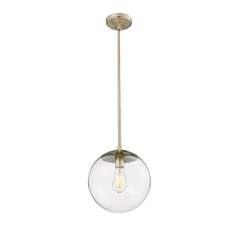 Millennium Lighting Avell 1 Light Pendant with Clear Glass Shades