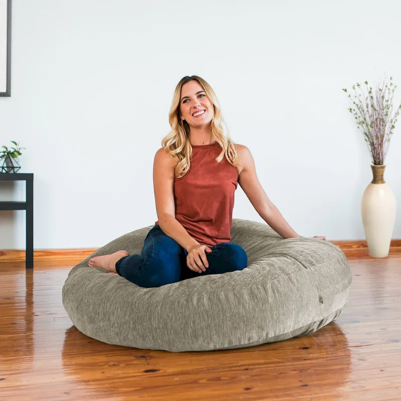 Jaxx Cocoon Bean Bag Lounger with Chenille Cover