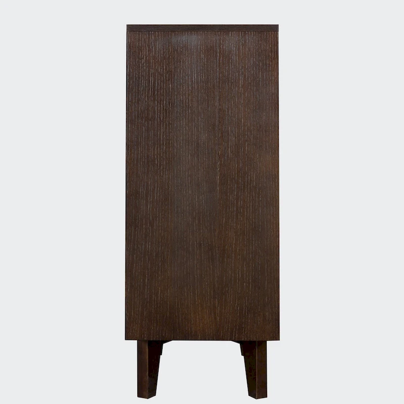 4 drawer dresser with retro round handle