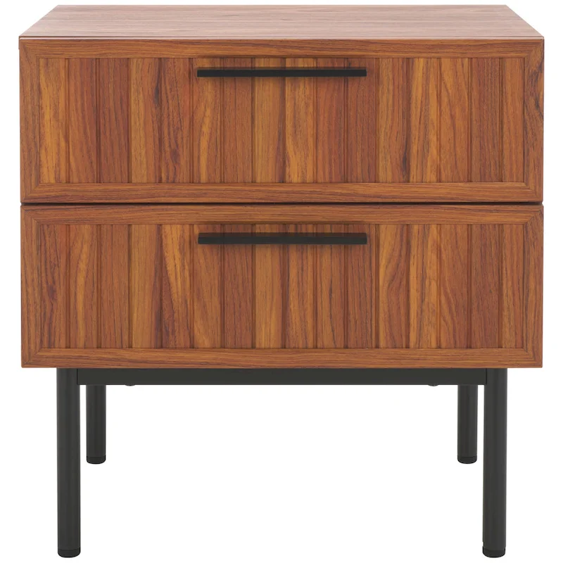SAFAVIEH Home Axelle 2 Drawer Nightstand