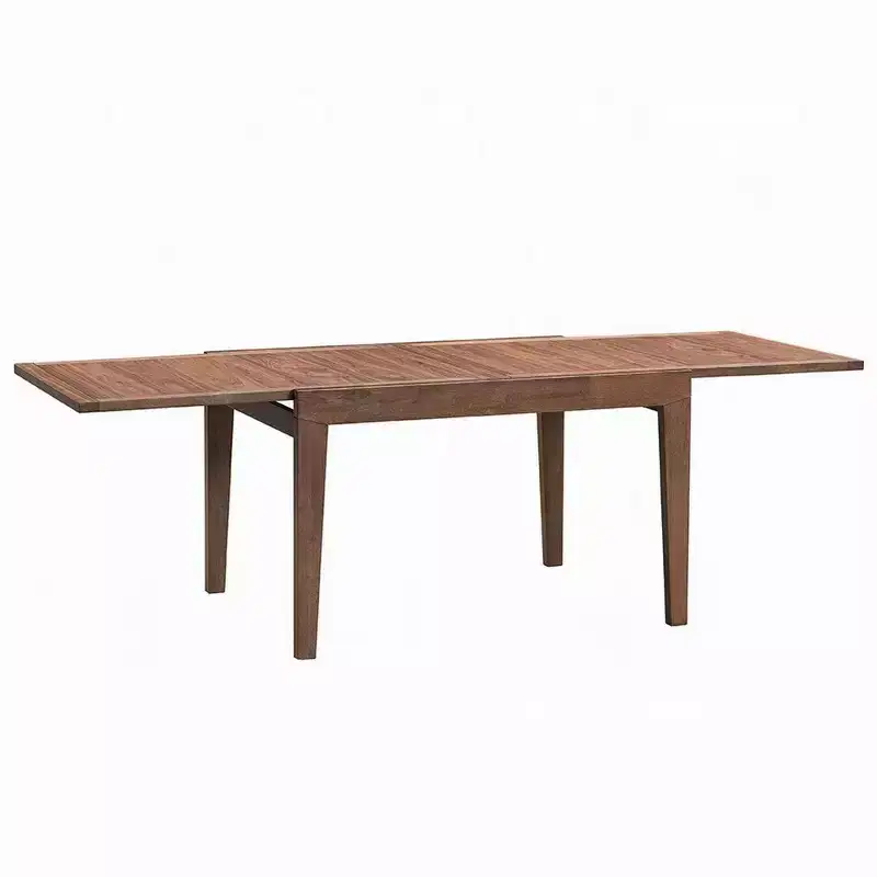 Royal Hampton Dining Table, 47-94 Inch Expandable Top, Scandinavian Walnut Brown
