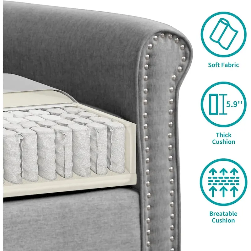 Mixoy Modern Sofa, Loveseat