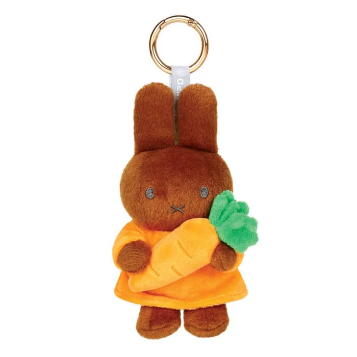 Miffy & Friends Melanie with Carrot Keyring 13cm
