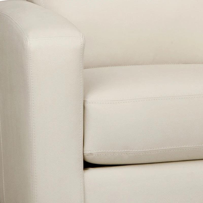 Bryce Italian Top Grain Leather Sofa Chairs Set