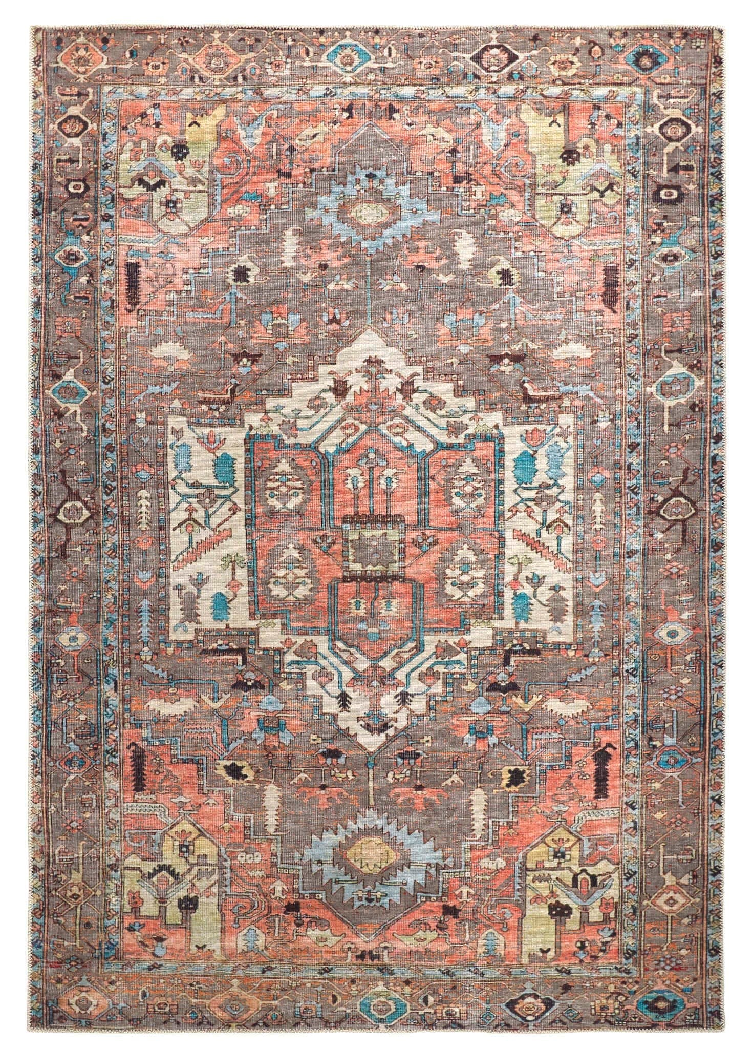 Percy Gray Multi Rug