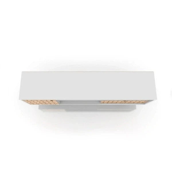 Liberty 70.86 In. Mid Century Modern 4 Shelf TV Stand