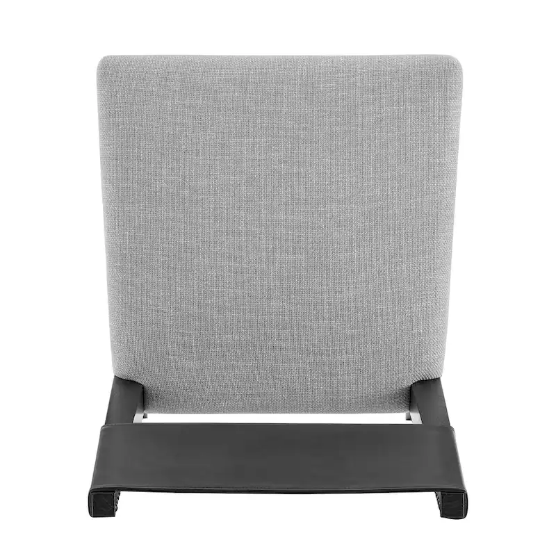 Faux Leather & Linen Dining Side Chair (Set of 2)