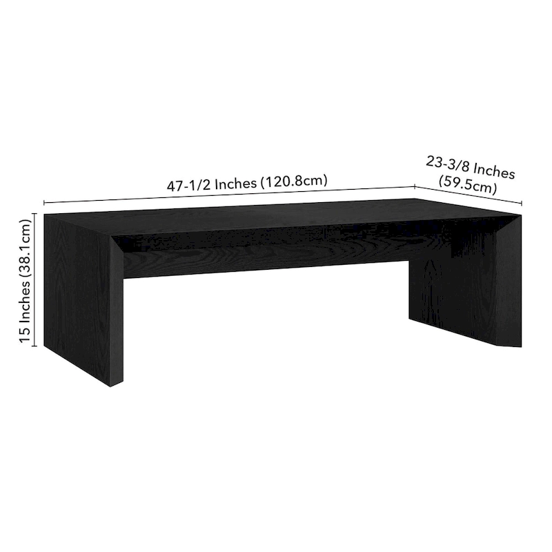 Oswin 48 Wide Rectangular Coffee Table - 47.5 Wide