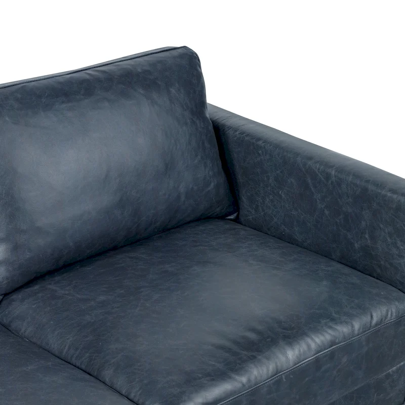 Poly & Bark Nolita 85 Sofa - Full Grain Genuine Italian Leather