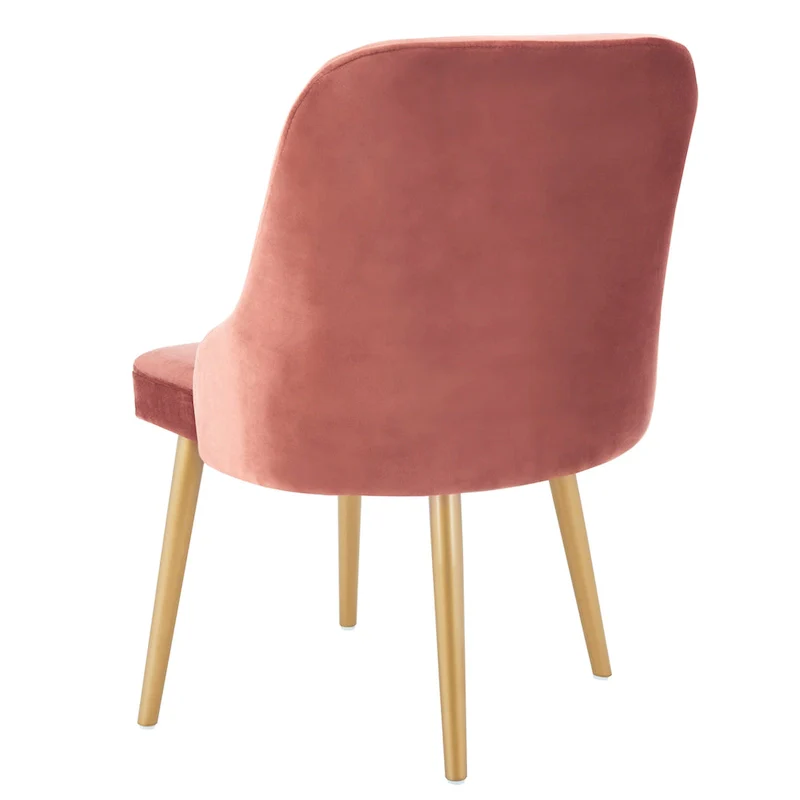 Nobie 18.3 Upholstered Dining Chair - Grey / Gold (Set of 2) - 21 x 22 x 31 - 21Wx22Dx31H