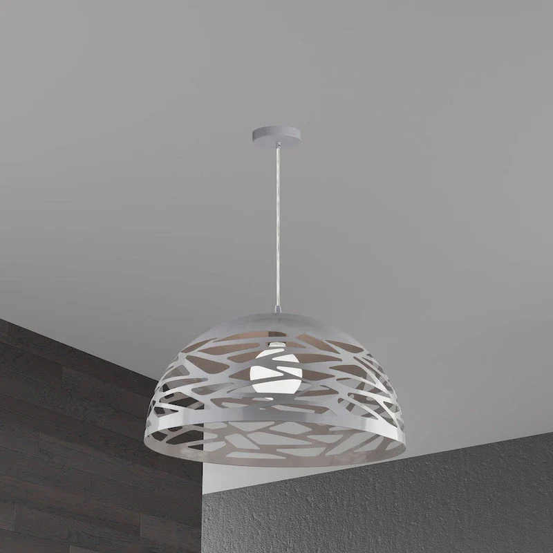 1Lt Pendant, Millstone Finish