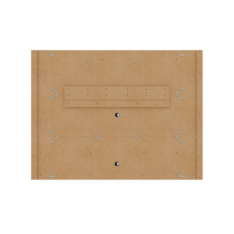 Liberty Mid Century Modern Wood 70.86 Floating Living Room Entertainment Furniture