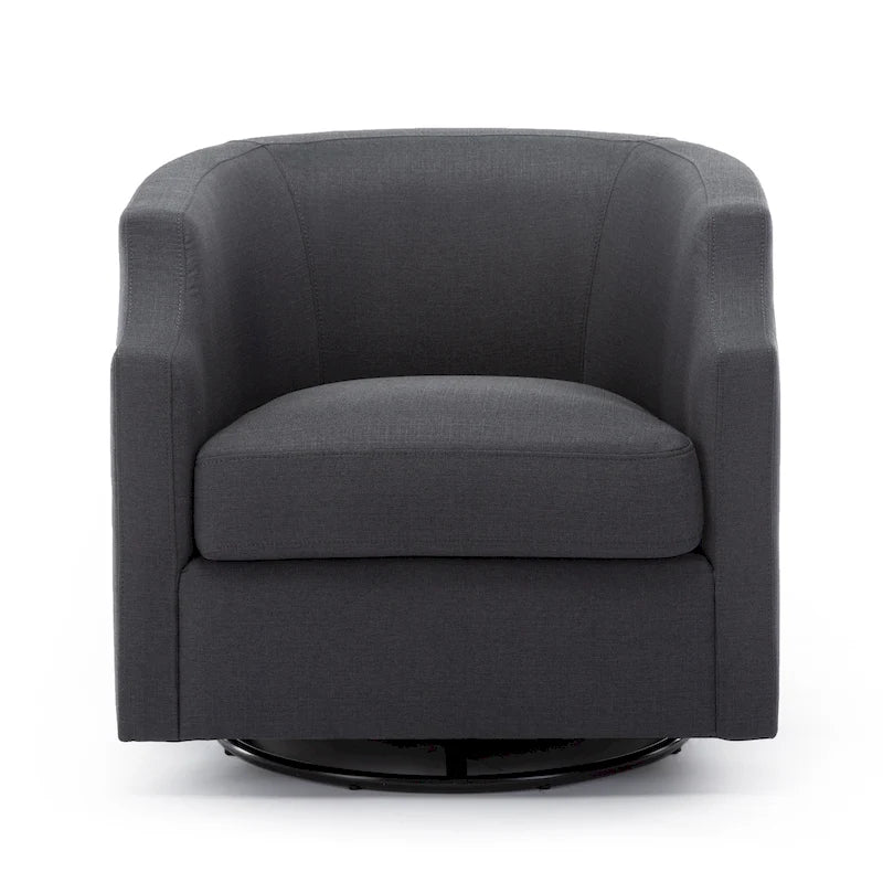 Swivel Glider Barrel Chair