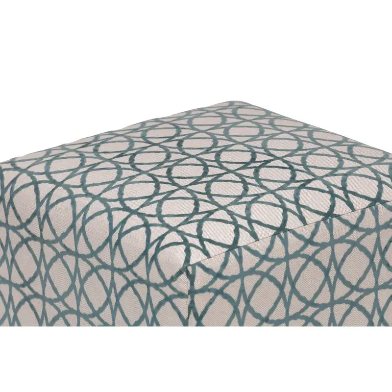 Merton Transtional Square Button Tufted Ottoman