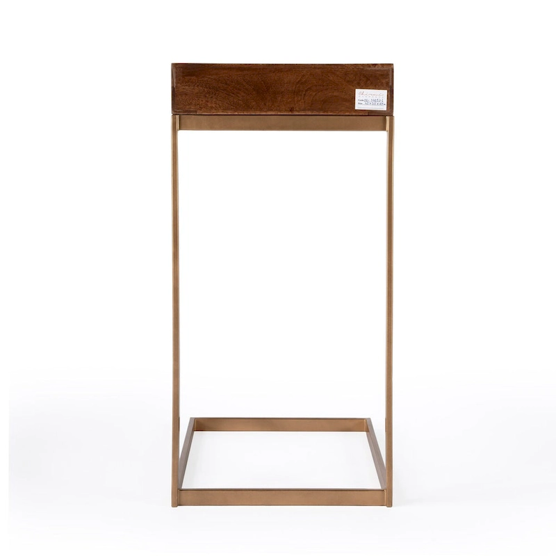 Alec 1 Drawer C Shaped End Table