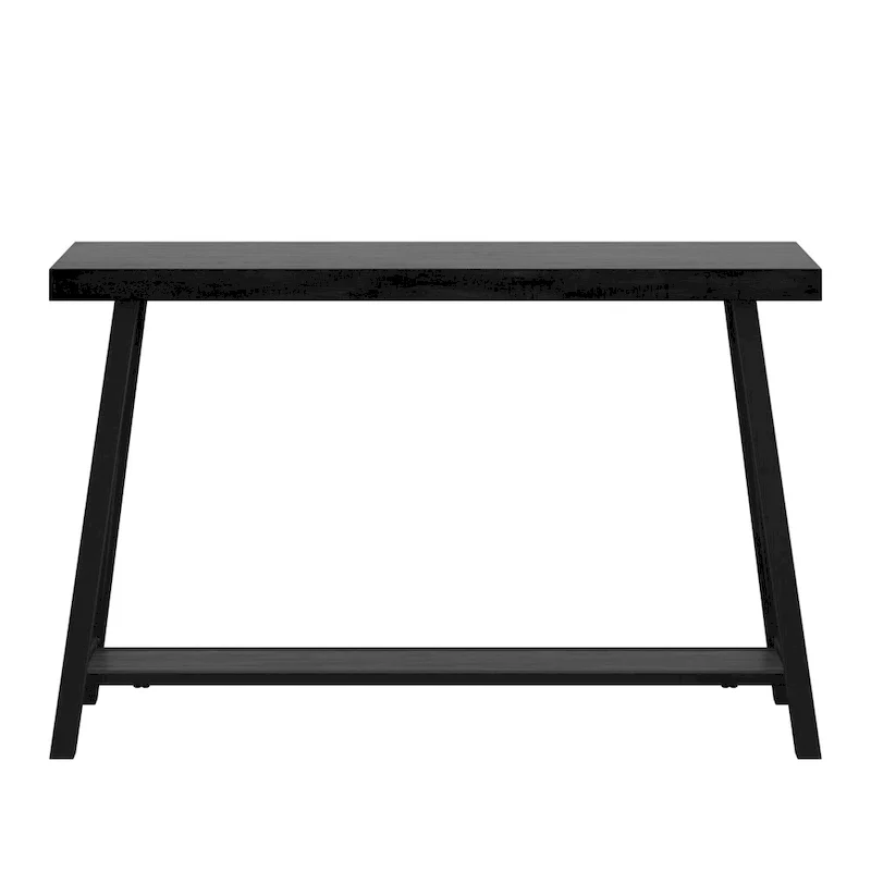 Bryson Rustic X-Base Sofa Entryway Table by iNSPIRE Q Classic