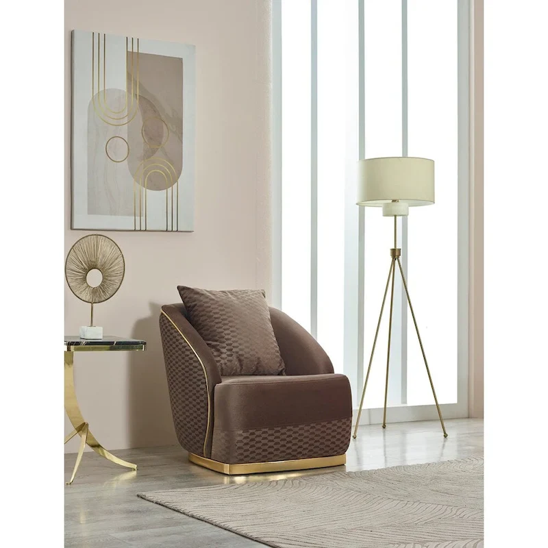 Elise 3-piece Living room Set Pillow Back