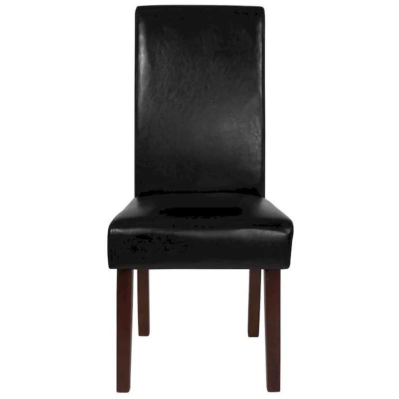 Tufted Parsons Chair with Side Panel Detail