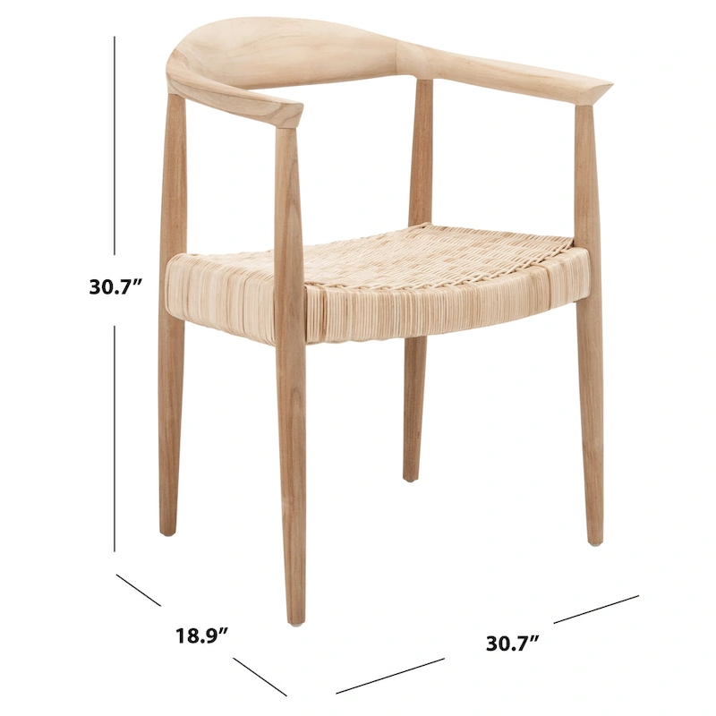 SAFAVIEH Wilda Rope Rattan Accent Chair - 24.8