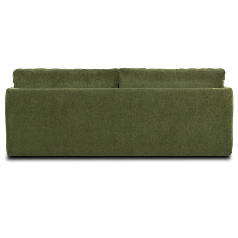 Poly & Bark Lea 90 Sofa - Includes 2 Bloster Pillows and Removable Cushion Covers