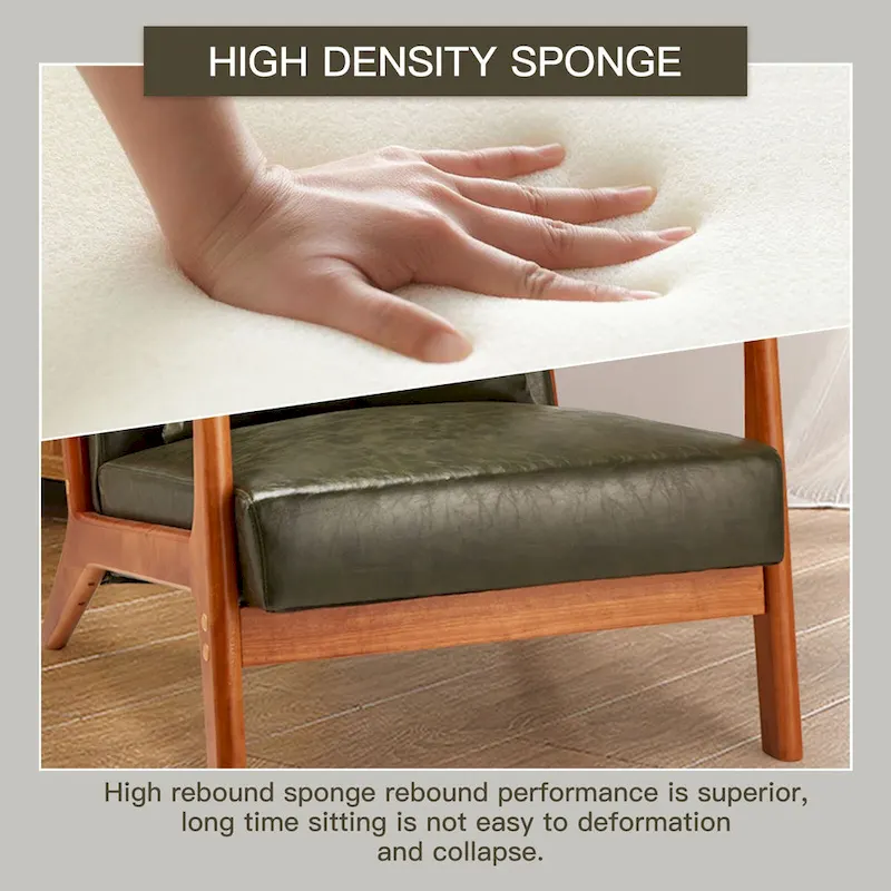 AECOJOY Mid Century Modern Living Room Reading Comfy Lounge Chairs