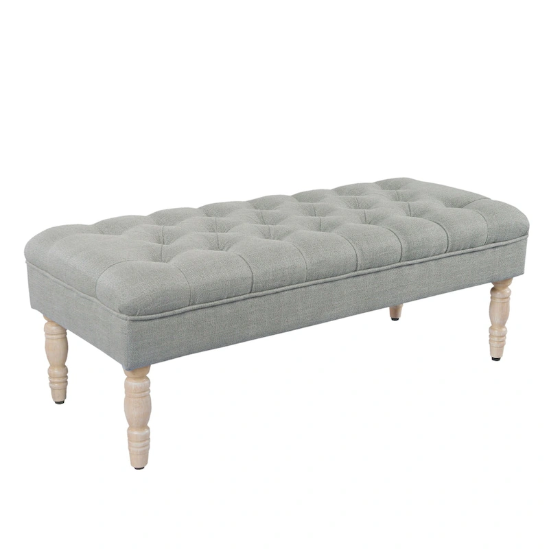 HomePop Classic Tufted top Upholstered Bench