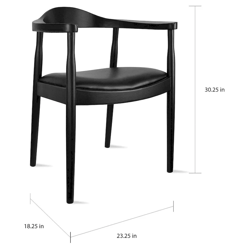 Kennedy Solid Oak Wood Arm Chair