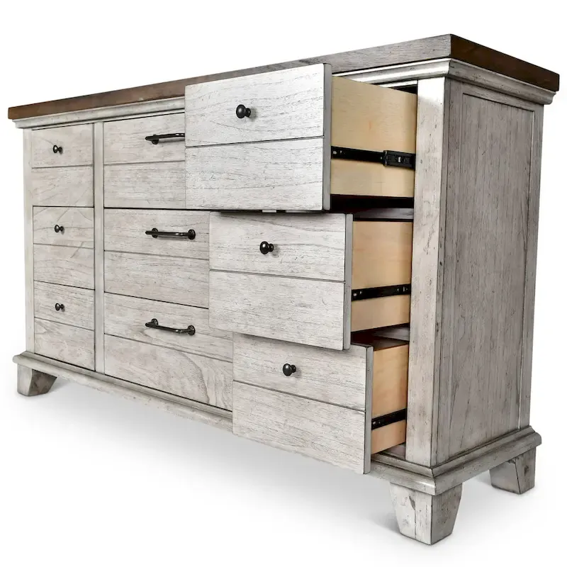Steve Silver Overlook Rustic 4-piece Bedroom Set
