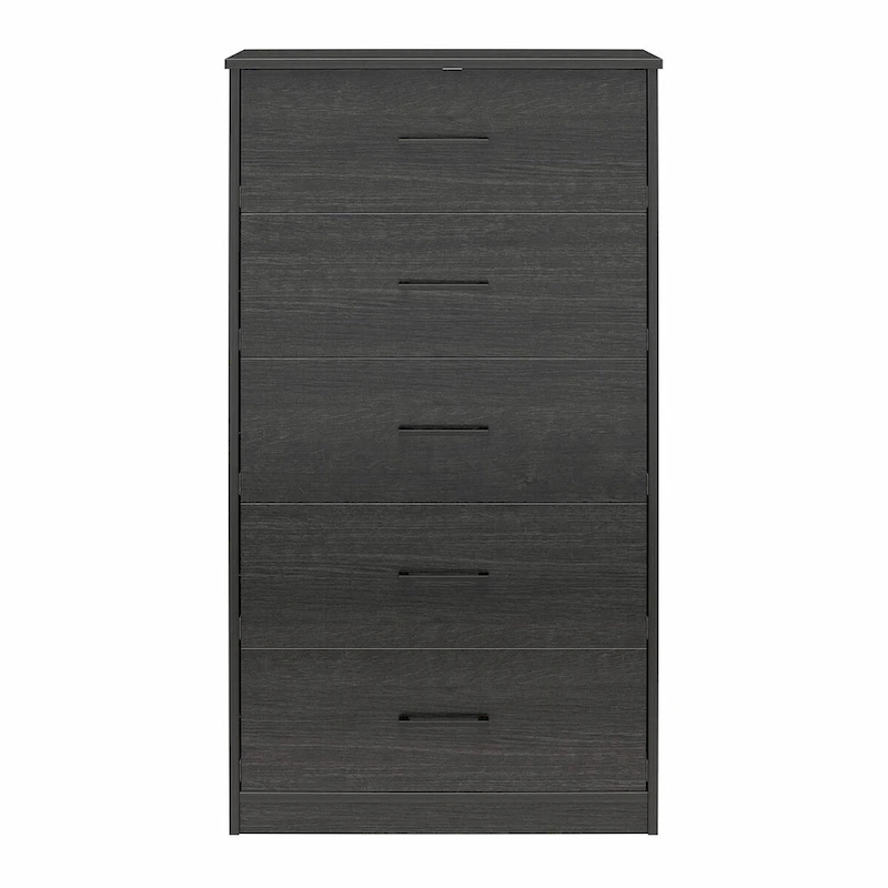 Ameriwood Home BrEZ Build Pearce Tall 5 Drawer Dresser